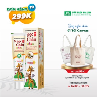 Kem đánh răng dược liệu Ngọc Châu trẻ em trên 6 tuổi 70g