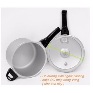 Gioăng nồi áp suất supor 1 tay cầm dài 26,5cm