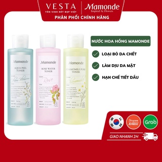 Nước Hoa Hồng Mamonde - Toner Nước Cân Bằng Da Làm Sạch Và Cung Cấp Độ Ẩm 250ml