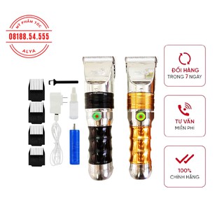 Tông Đơ Cắt Tóc Chuyên Nghiệp Huaerbo B60 Pin Cực Trâu LƯỠI SỨ Cực Bén ( Nhiều Màu)