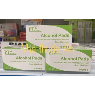 (10 miếng) Bông tẩm cồn alcohol pads