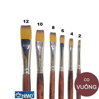 CỌ VẼ HAND ĐẦU VUÔNG ZBS1 TỪ SỐ 0 ĐẾN 16