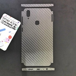 Dán mặt lưng Carbon Vivo V11i