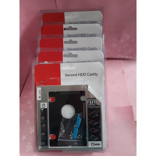 Caddybay Dày 12.7mm ,Mỏng 9.5mm Gắn Ổ Cứng Thứ 2 Cho Laptop