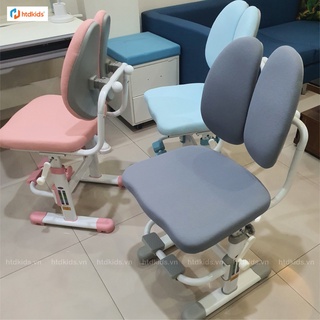 Ghế học sinh thông minh tăng giảm chiều cao có gác chân giúp điều chỉnh tư thế ngồi đúng