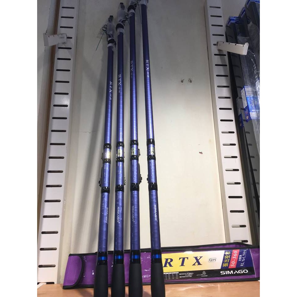 Cần Simago RTX chuyên câu máy nhiều kích cỡ