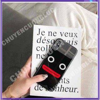 [HOT] Ốp Lưng Kính Cường Lực Mặt Cười Đen . ... - CCLNB