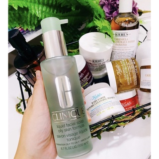 set dưỡng da clinique toner số 3 và Sữa rửa mặt da dầu