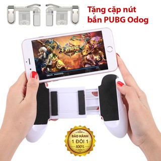 Combo tay cầm kẹp điện thoại Gamepad tay cầm chơi game tặng bộ Odog thép Phặn Phặn