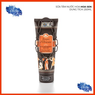 Sữa Tắm Nước Hoa Ý Lotus Flower Tesori D'Oriente Nhập Khẩu 100% Từ Italia Có Tem Size 250ml