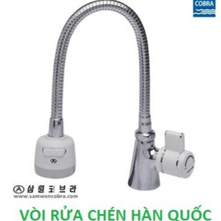 Vòi chén dẻo lạnh tăng áp lực mạnh nhập khẩu  Hàn Quốc, Cobra samwon
