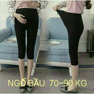 Quần ngố bầu coton mát 70-90kg