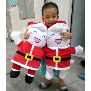 Gấu bông Bobby chan 60cm Noel (có nhạc) siêu to(quà khuyến mãi từ Bobby)
