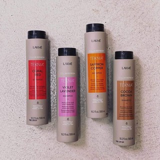 LẺ DẦU GỘI BỔ SUNG HẠT MÀU CHO TÓC NHUỘM LAKME REFRESH TEKNIA 300ML