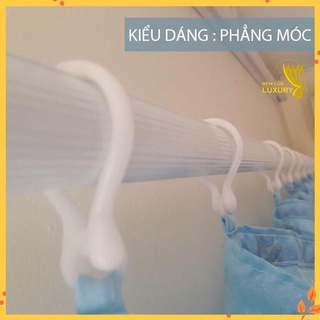 Rèm cửa Rido móc thẳng tiết kiệm chi phí và tiết kiệm không gian Luxury
