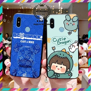 Ốp lưng Xiaomi REDMI 6 PRO / MI A2 LITE in hình 3D lucky, gấu Brick xinh xắn - KHÔNG NÊN BỎ LỠ