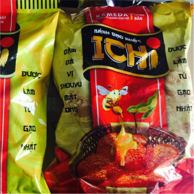 Bánh gạo Ichi gồm 2 gói