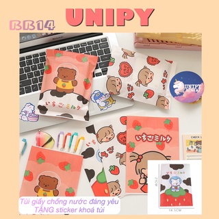 Túi Giấy Đựng Quà | Kèm Sticker Khóa Túi BB14