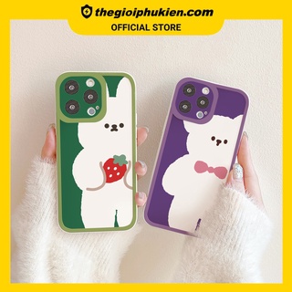 Ốp iphone - Ốp lưng iphone cạnh vuông viền camera MR. Bloom dành cho ip 6 đến 14promax - G20