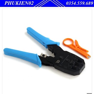Kềm bấm mạng TL-315 đa năng. Kìm bấm mạng đa năng Talon TL315 (màu xanh)