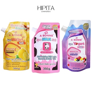 Muối Tắm Sữa A Bonne Spa Milk Salt Làm Trắng &amp; Mềm Mịn Da 350g (Dạng túi có vòi)