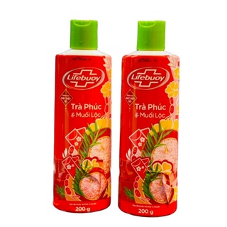 Sữa tắm Lifebouy THAN HOẠT TÍNH + BẠC HÀ 200g(hàng km)