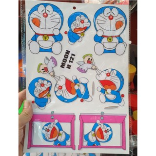 Nguyên Tấm Tem nổi giá sỉ dán xe máy nhiều logo doraemon mẫu như hình 1