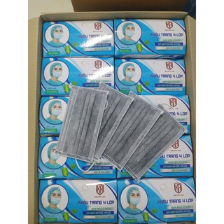 Khẩu trang 4 lớp KHUYẾN ANH hàng Việt Nam hộp 50 cái
