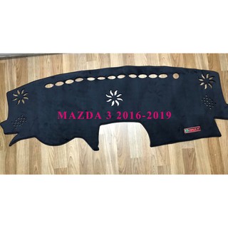 MAZDA 3  2015-2019-KO CÓ MÀN HÌNH HUD THẢM CHỐNG NẮNG TAPLO NHUNG CAO CẤP kimanh2792