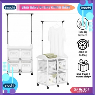 Kệ treo quần áo -Tokyo thiết kế thông minh linh hoạt, tiện xếp gọn reo quần áo ngăn nắp gọn gàng KE003