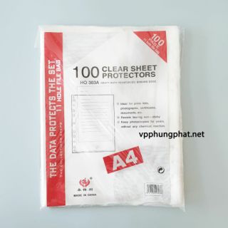 Xấp 100 Bìa Lỗ A4