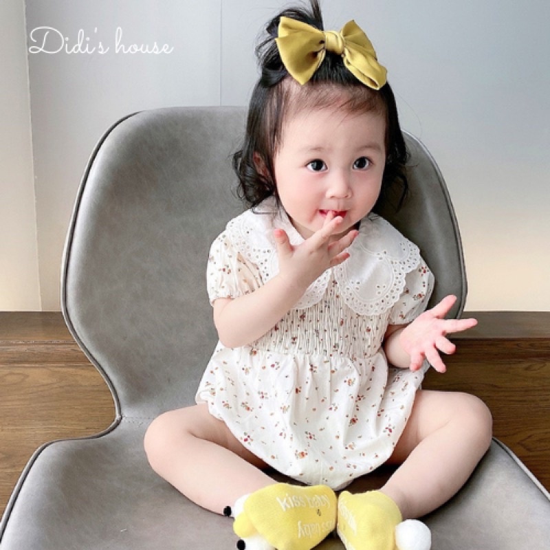 Bộ Đồ Liền Thân Chấm Bi