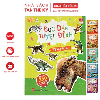 Sách Bóc dán tuyệt đỉnh nhanh tay tinh mắt nhiều chủ đề cho trẻ 29 tuổi