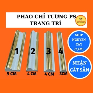 Phào chỉ dán tường trang trí hàn quốc nhựa ps