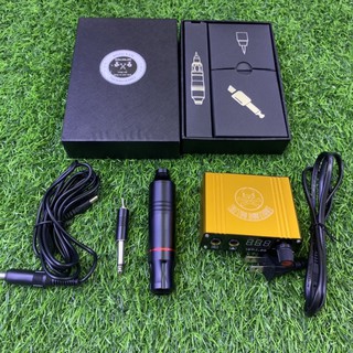 bộ combo máy pen phun xăm thẩm mỹ đầy đủ