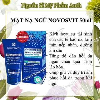 Gel thạch cấp nước Novosvit AquaBoost dưỡng căng mịn da