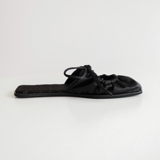 Dép Nhung Thắt Nơ Couche Slipper | HQ3311 | Lana Official