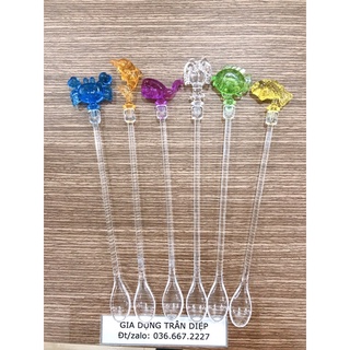 Set 6 muỗng khuấy nước trang trí đại dương