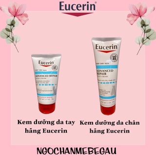 [Hàng Mỹ] kem dưỡng da tay Eucerin - kem dưỡng da chân Eucerin