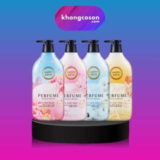 Sữa Tắm Trắng Da Hương Nước Hoa HAPPY BATH Dưỡng Ẩm Sáng Da HAPPY BATH Body Wash 900ml - Khongcoson