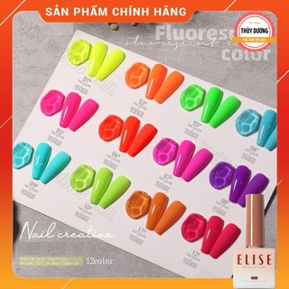Sơn gel Elise cao cấp chính hãng mã YGS (màu Neon) 15ml