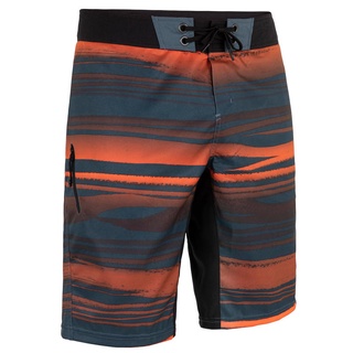 Quần short lướt ván tiêu chuẩn Decathlon OLAIAN 500 - Neon Sóng mờ