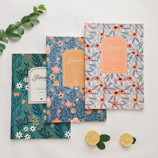 COMBO Vở Crabit kẻ ngang Flower 120 trang - Vở học sinh, sinh viên khổ lớn giá rẻ - Giao hỏa tốc