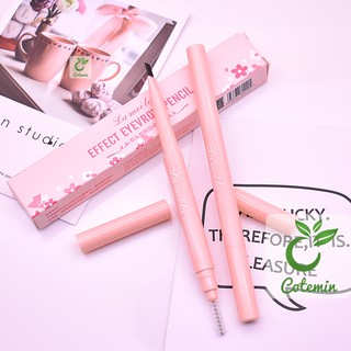 Chì Kẻ Mày 2 Đầu Lameila Hồng Baby cưng yêu chống trôi chính hãng nội địa trung