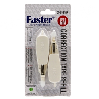 Ruột Bút Xóa Kéo Pet 5mmx6m - Faster CT-F-610R - Faster