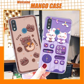 Ốp lưng Vsmart Joy 2 Plus / Joy2+ hình gấu, thỏ, đồng hồ cute dễ thương