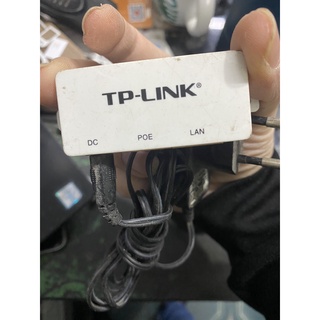 CHÍNH HÃNG , QUA SỬ DỤNG Tplink Poe kèm nguồn 9v 0,6A