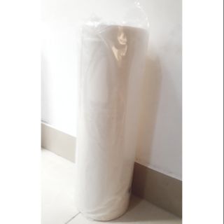 Loại 0.8 - Keo ủi 2 mặt khổ 48cm dài 100yard - Băng keo ép nhiệt dùng để ép áo, logo, phù hiệu học sinh, ép lai cổ áo