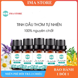 Tinh Dầu Thơm Phòng Thiên Nhiên Nguyên Chất Có Kiểm Định Nhiều Mùi 10ml Xông Phòng Đuổi Muỗi Khử Mùi Thơm Phòng