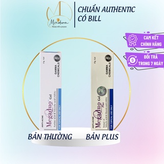 Megaduo gel plus 15g - bản mới Retinal 1.0, AHA, salicylic acid - giảm mụn trứng cá, thâm mụn, mụn ẩn, kiềm dầu